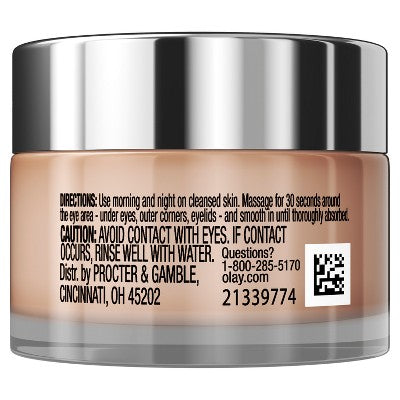 Olay Eyes Ultimate Eye Cream with Niacinamide; Peptides 0.4 fl oz - Imperfect Box