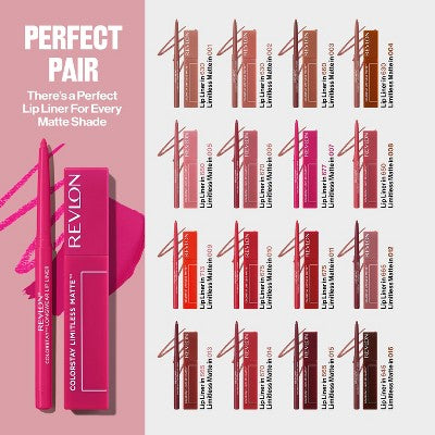 Revlon No-Budge Matte ColorStay Limitless Liquid Lipstick 005 Strut 0.17 fl oz - New