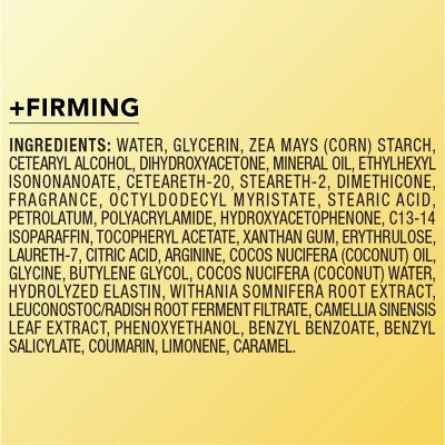 Jergens Natural Glow Skin Firming Daily Moisturizer + Self Tanner Tanning Lotion Fair to Medium 10 fl oz - Imperfect Container