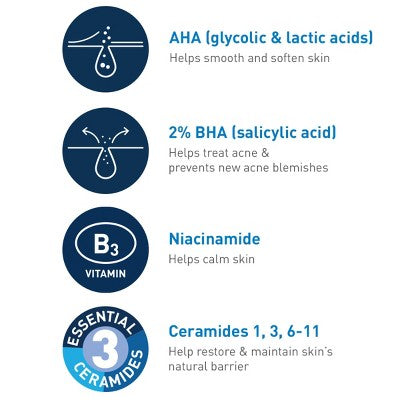 CeraVe Salicylic Acid Acne Treatment Control Gel 1.35oz - Imperfect Box