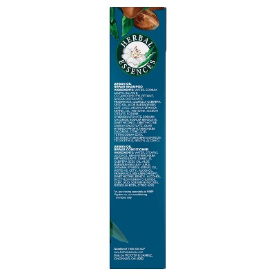 Herbal Essences Pure Plants Blend Argan Oil Repairing Color-Safe Shampoo/Conditioner Dual Pack 13.5 fl oz/2ct - Imperfect Box