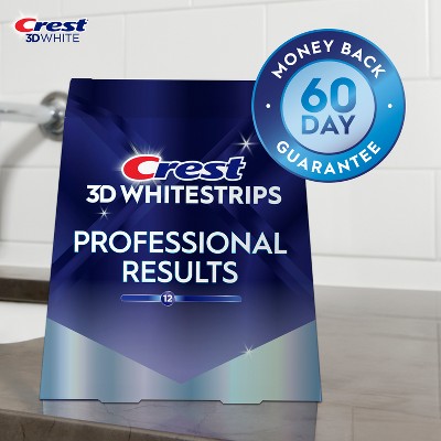 Crest 3D Whitestrips Professional Whitening Kit 20 Treatments - Imperfect Box