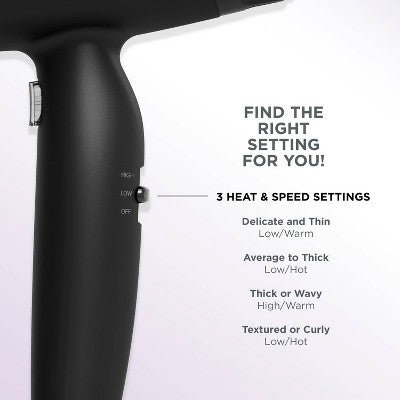 Conair High Shine Nano Quartz Hair Dryer 1875 Watts - Imperfect Box