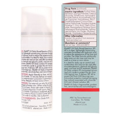 EltaMD UV Daily Broad-Spectrum SPF 40 Tinted Moisturizing Facial Sunscreen 1.7 oz - Imperfect Box