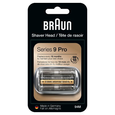 Braun Electric Shaver Replacement Head Silver - New