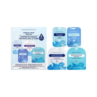 Freeman Moisture Skincare Mask Set 4pc - Imperfect Box