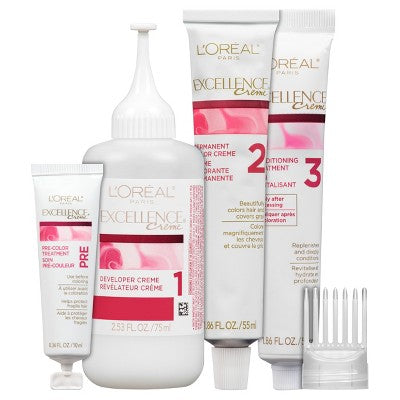 L'Oreal Paris Permanent Hair Color 6.3 fl oz 7 Dark Blonde - Imperfect Box