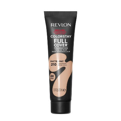 Revlon ColorStay Full Cover Matte Foundation 210 Sand Beige 1 fl oz - New