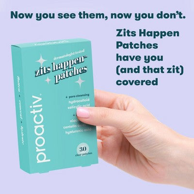 Proactiv Zits Happens Invisible Hydrocolloid Patches 30ct - Imperfect Box