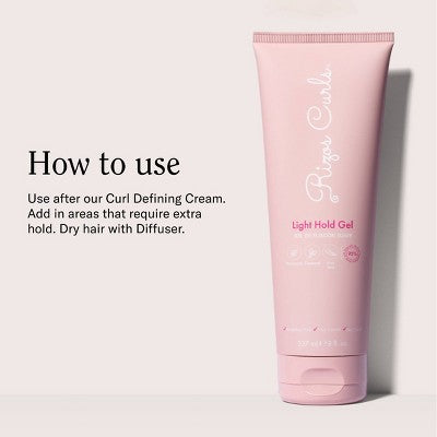 Rizos Curls Light Hold Gel 8 fl oz - Imperfect Container