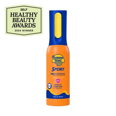 Banana Boat Sport 360 Coverage Advanced Control Mist Sunscreen Refill SPF 50 5.5 fl oz - Imperfect Container