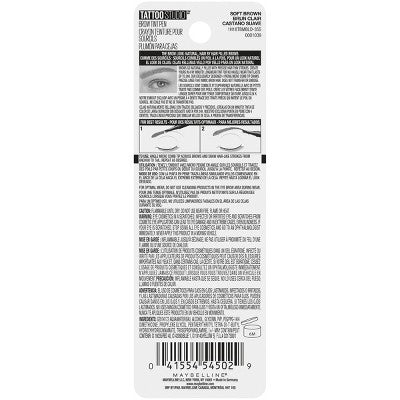 Maybelline Tattoostudio Brown Tint Pen 355 Soft Brown 0.037 fl oz - Imperfect Box