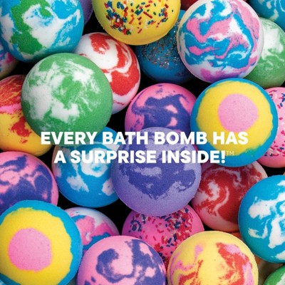 Da Bomb Bath Fizzers Bath Bomb Gift Set Rainbow Boxed Calendar Holiday Colors 12ct/18oz - Imperfect Box