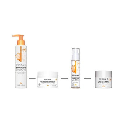 derma e Anti-Acne Oil Control Matte Moisturizer 2oz - New