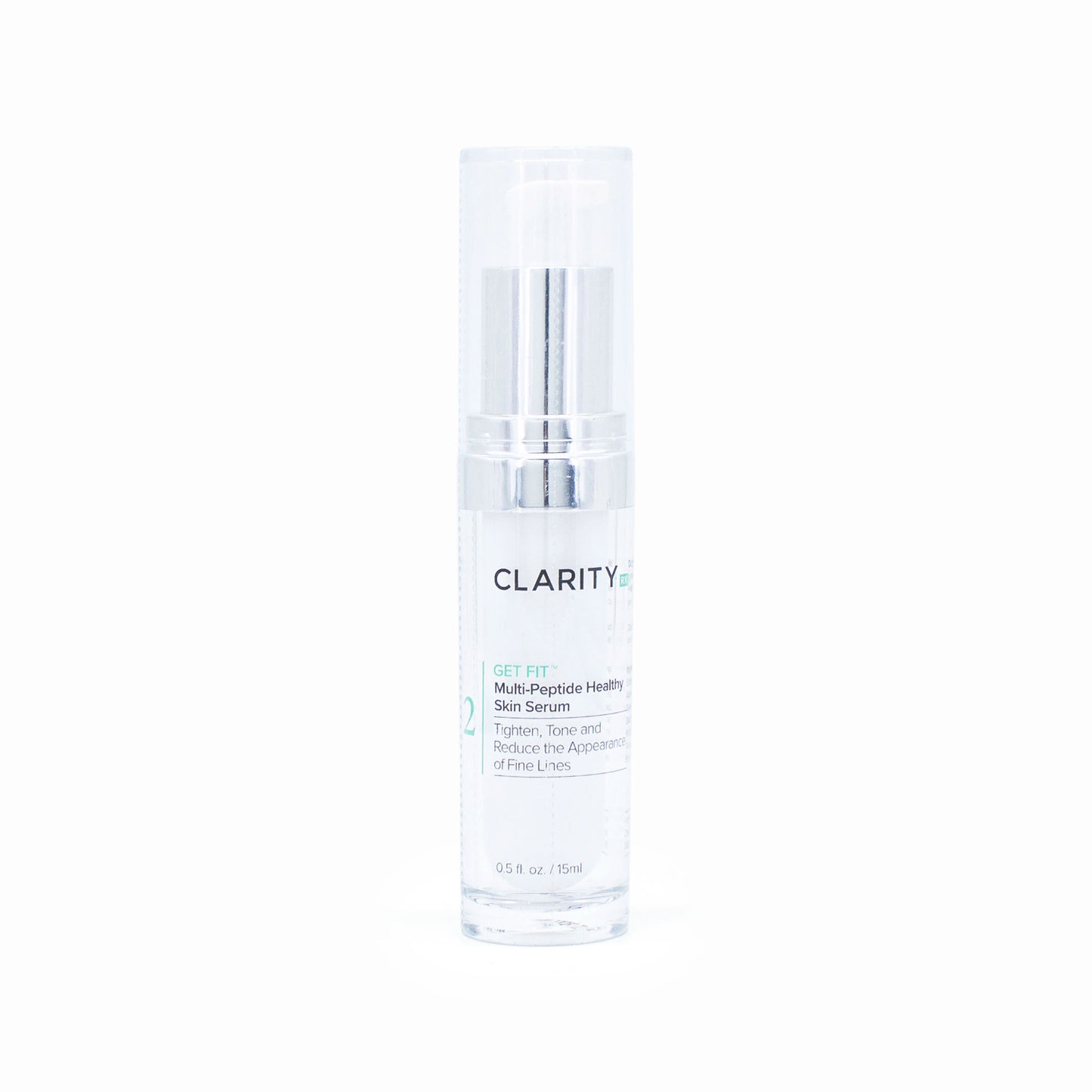 CLARITY RX Get Fit Multi-Peptide Healthy Skin Serum 0.5oz - Missing Box
