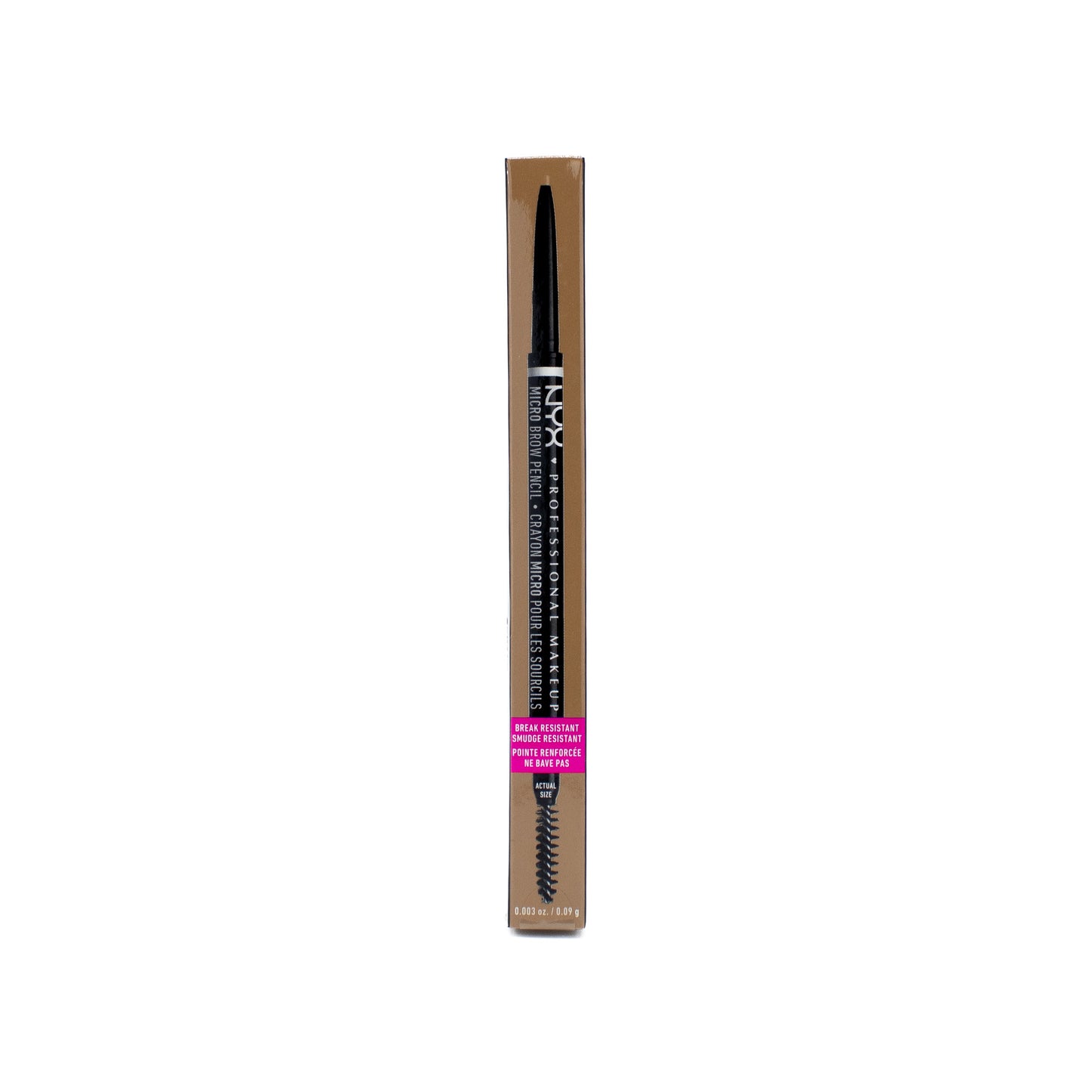 NYX Micro Brow Pencil ASH BLONDE 0.003oz - New