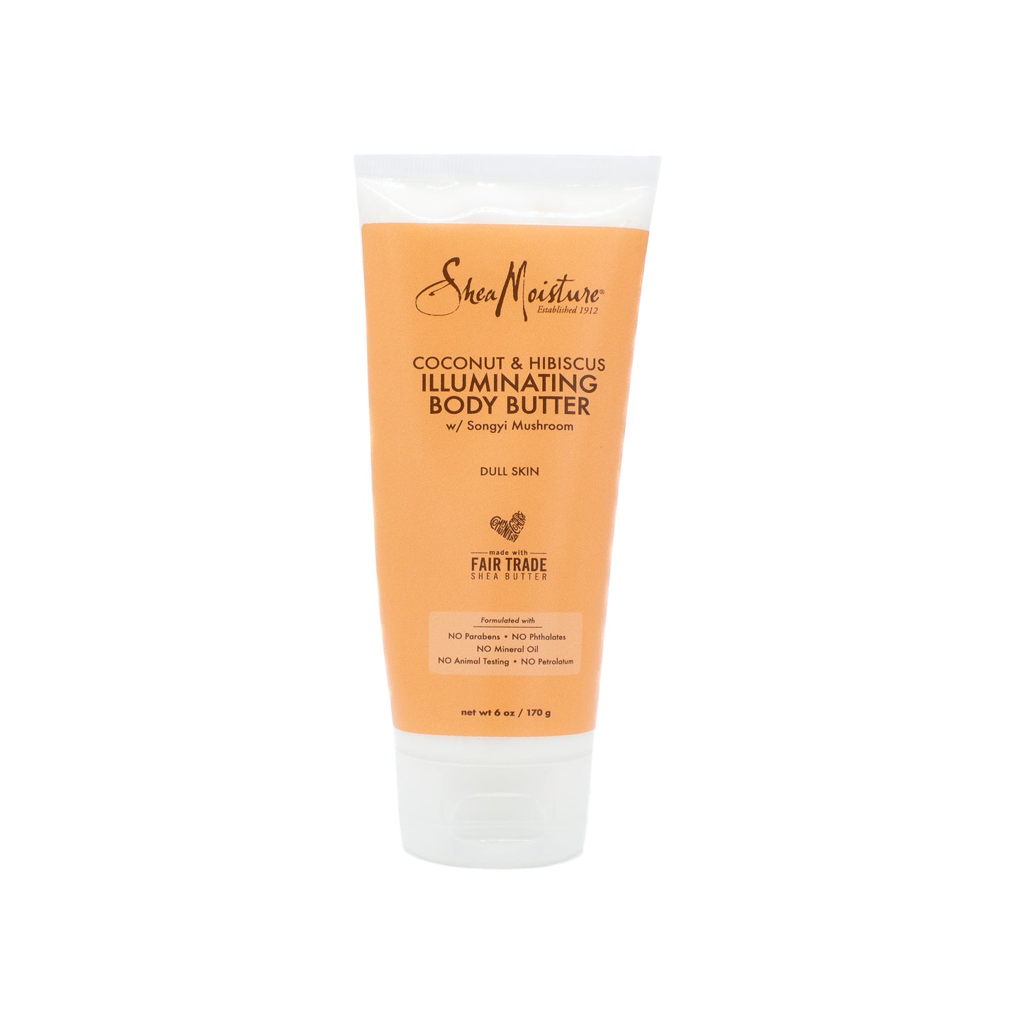 SheaMoisture Illuminating Body Butter Coconut & Hibiscus 6oz - New