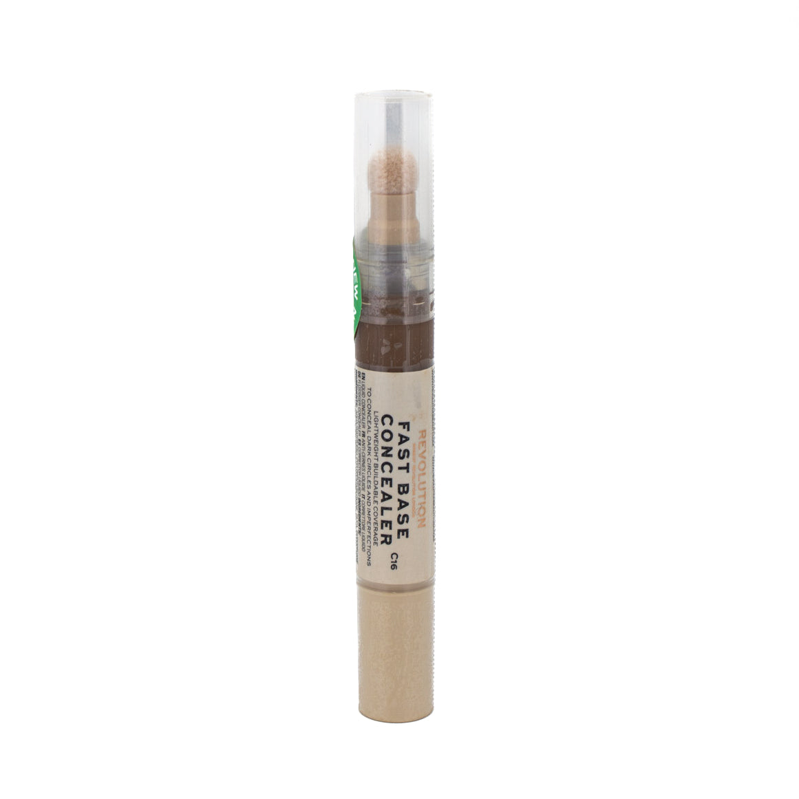 Makeup Revolution Fast Base Concealer – C13 – Deckender Abdeckstift Für Makellosen Teint