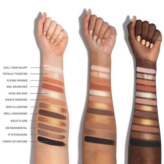 Morphe Flickering Sands Eyeshadow Palette 15g - Imperfect Box
