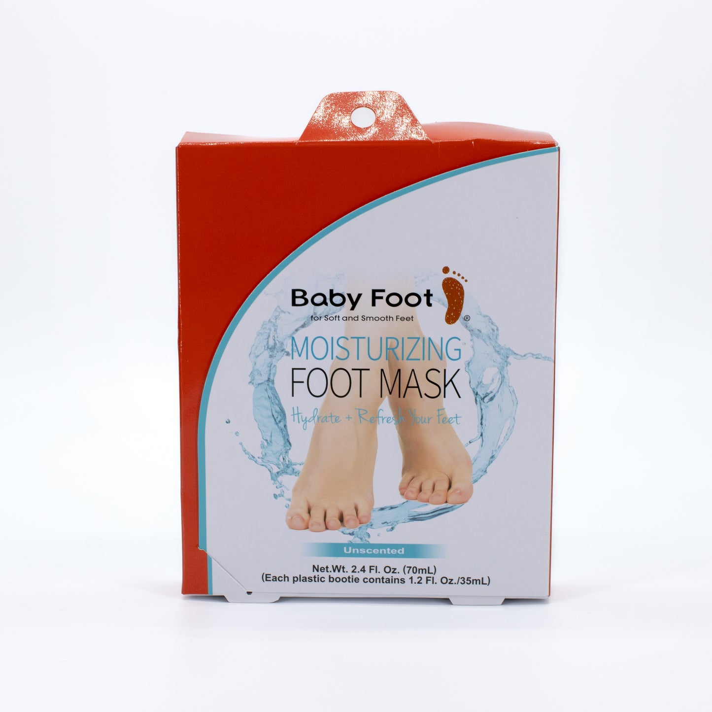 Baby Foot Moisturizing Foot Mask Hydrate + Refresh Your Feet Unscented 2.4oz - New - This is Beauty US