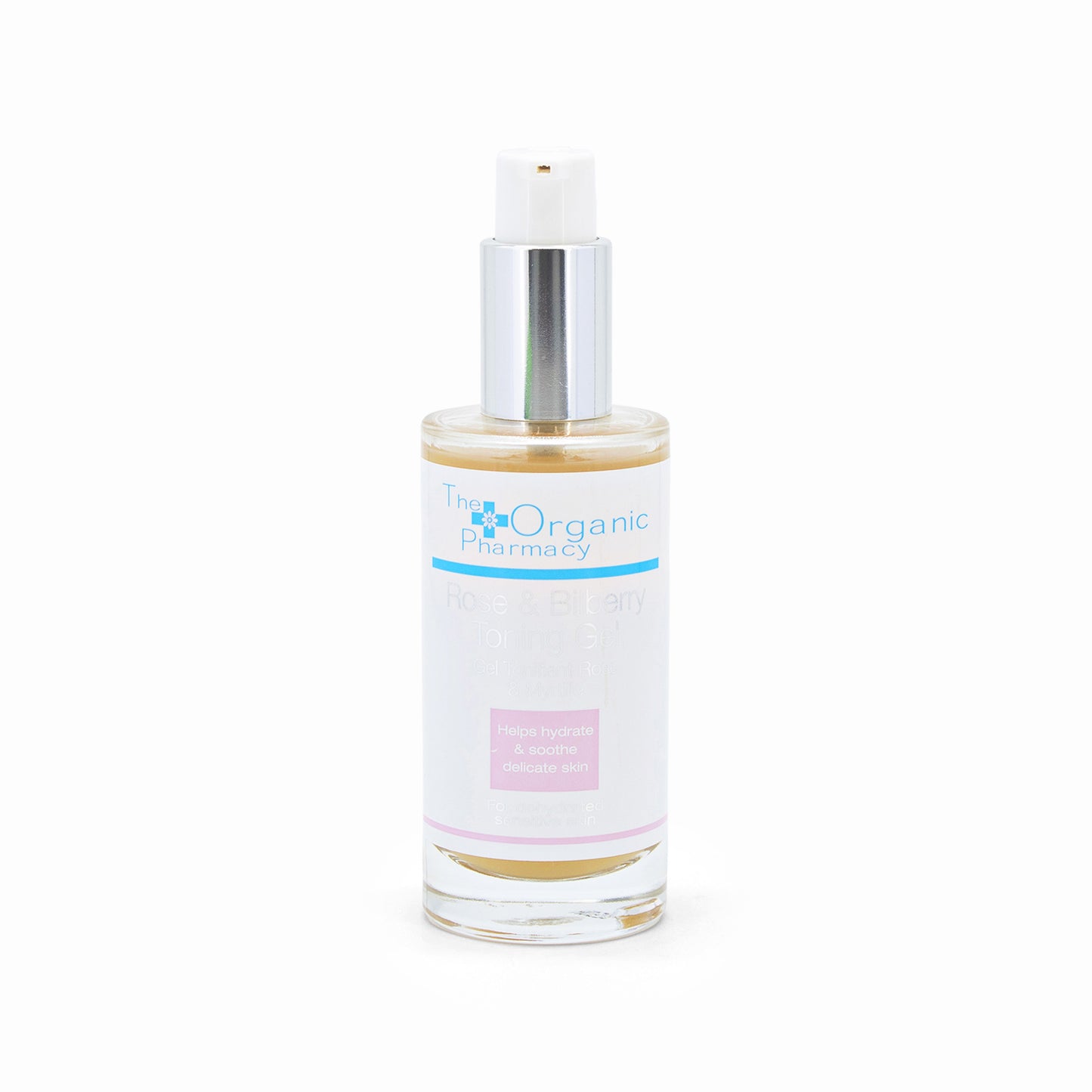 The Organic Pharmacy Rose & Bilberry Toning Gel 1.7oz - Small Amount Missing
