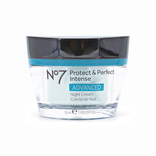 No7 Protect & Perfect Intense Advanced Night Cream 1.69oz - Imperfect Box
