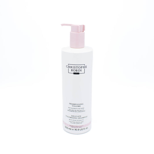 CHRISTOPHE ROBIN Delicate Volumizing Shampoo with Rose Extracts 16.9oz - Imperfect Container