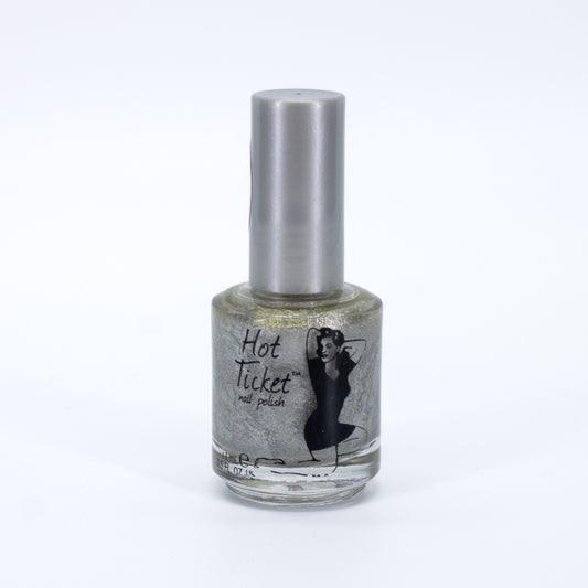 TheBalm Hot Ticket Nail Polish SILVER SPOON ME 0.5oz - Imperfect Container
