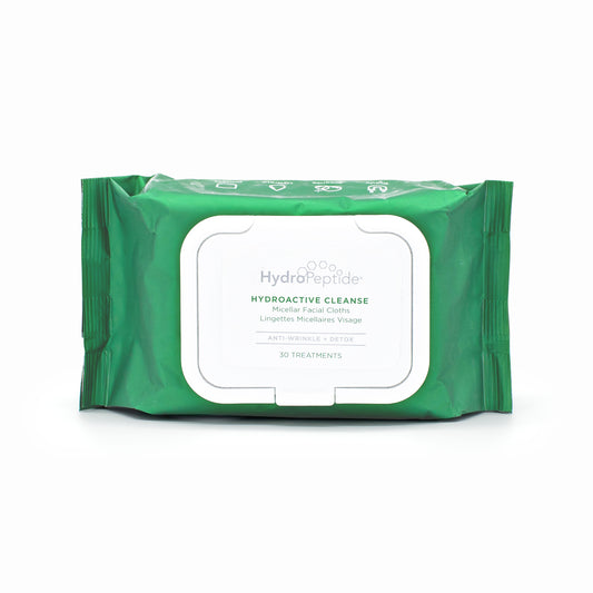 HydroPeptide HydroActive Cleanse Micellar Facial Cloths - New