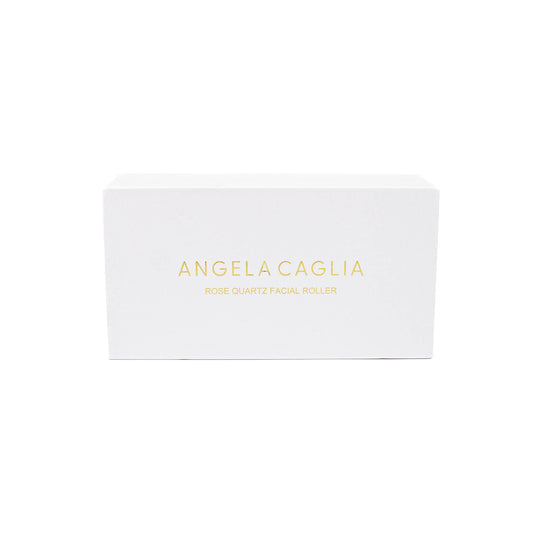 ANGELA CAGLIA Rose Quartz Facial Roller - Imperfect Box