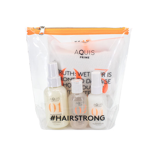 AQUIS PRIME Hair Starter Kit 4 pieces - New
