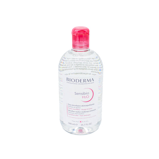 BIODERMA Sensisbio H2O Micellar Water Makeup Remover 16.7oz - Imperfect Container