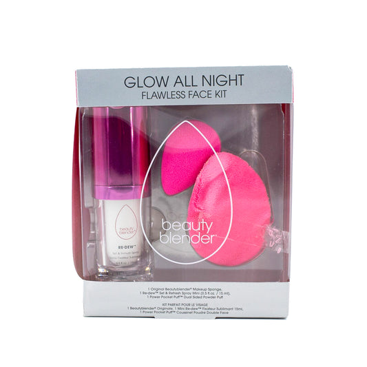 Beautyblender Glow All Night Flawless Face Kit 0.5oz - Imperfect Box