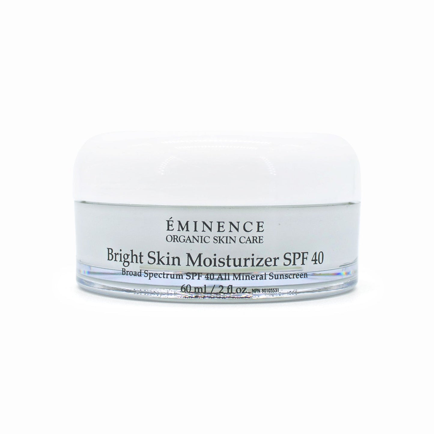 EMINENCE ORGANIC Bright Skin Moisturizer SPF 40 2oz - Imperfect Box