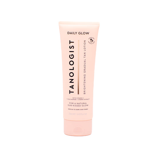 TANOLOGIST Brightening Gradual Tan Lotion MEDIUM/DARK 8.45oz - New