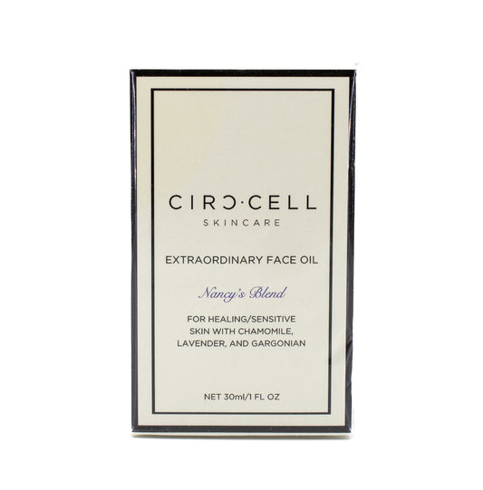 CIRC-CELL Extraordinary Face Oil Nancy's Blend for Healing/Sensitive Skin 1oz - Imperfect Box