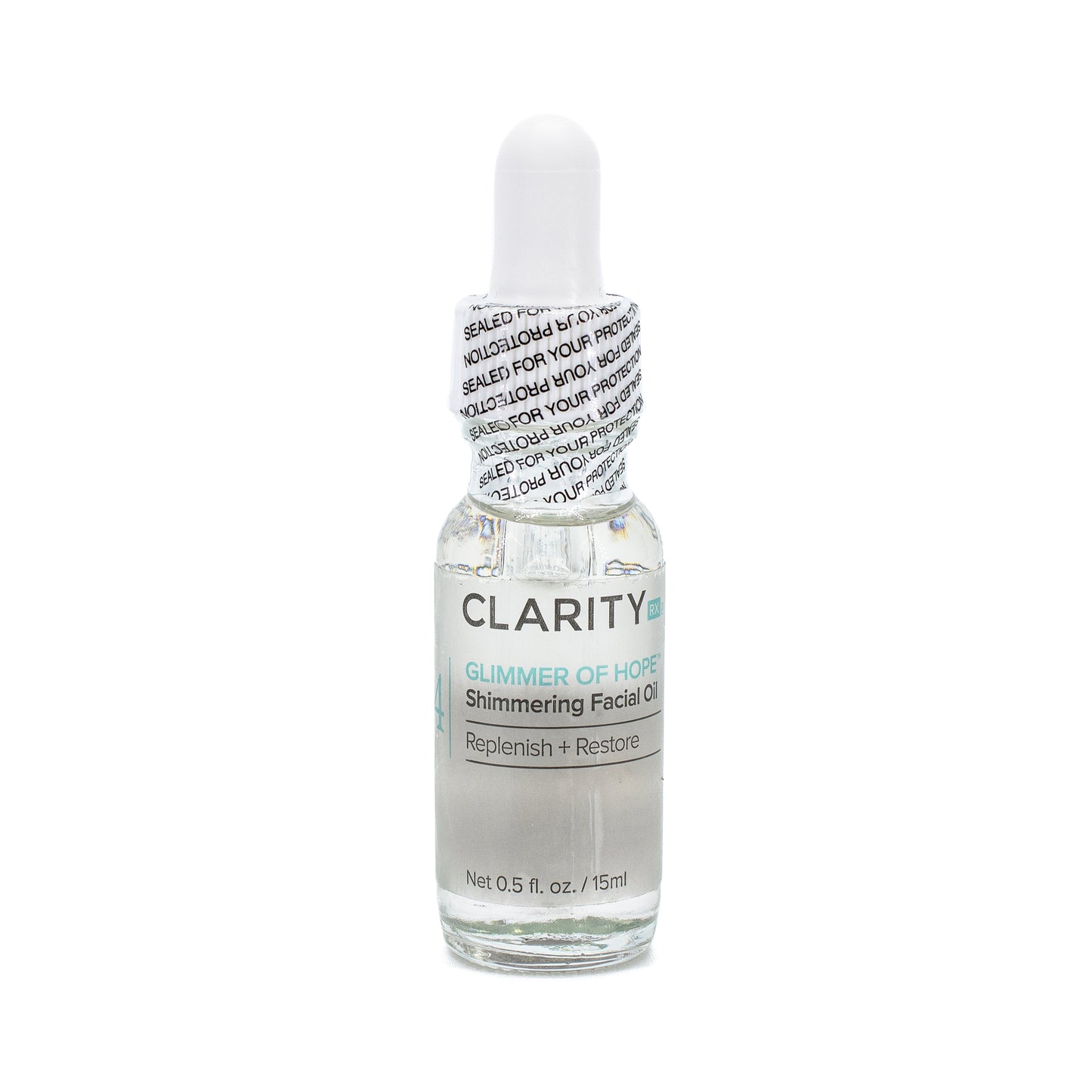 CLARITY RX Glimmer Of Hope Shimmering Facial Oil 0.5oz - Missing Box