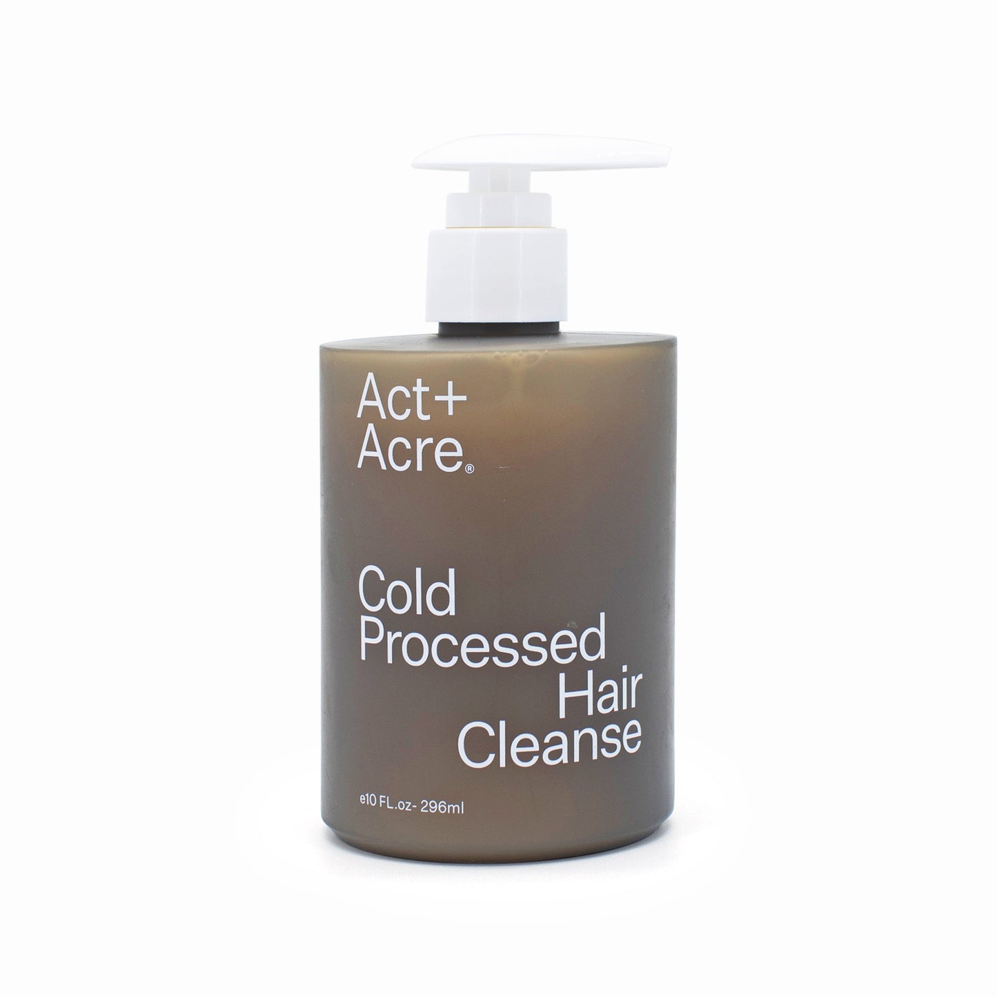 Act+ Acre Cold Processed Hair Cleanse 10oz - Small Amount Missing