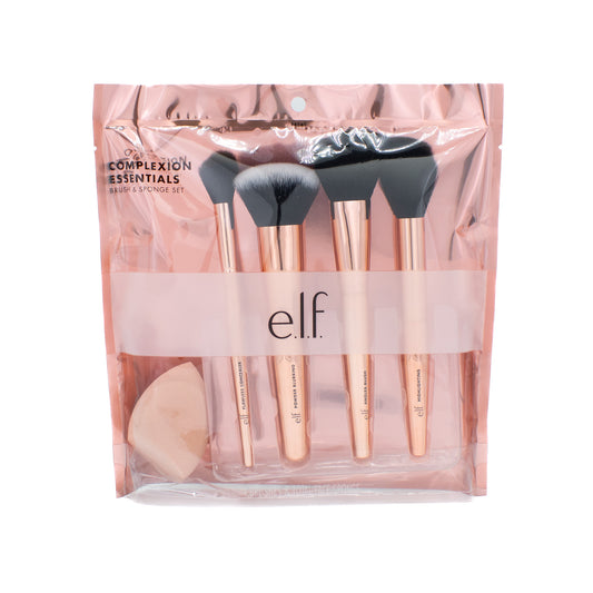 e.l.f. Complexion Essentials Brush & Sponge Set - New