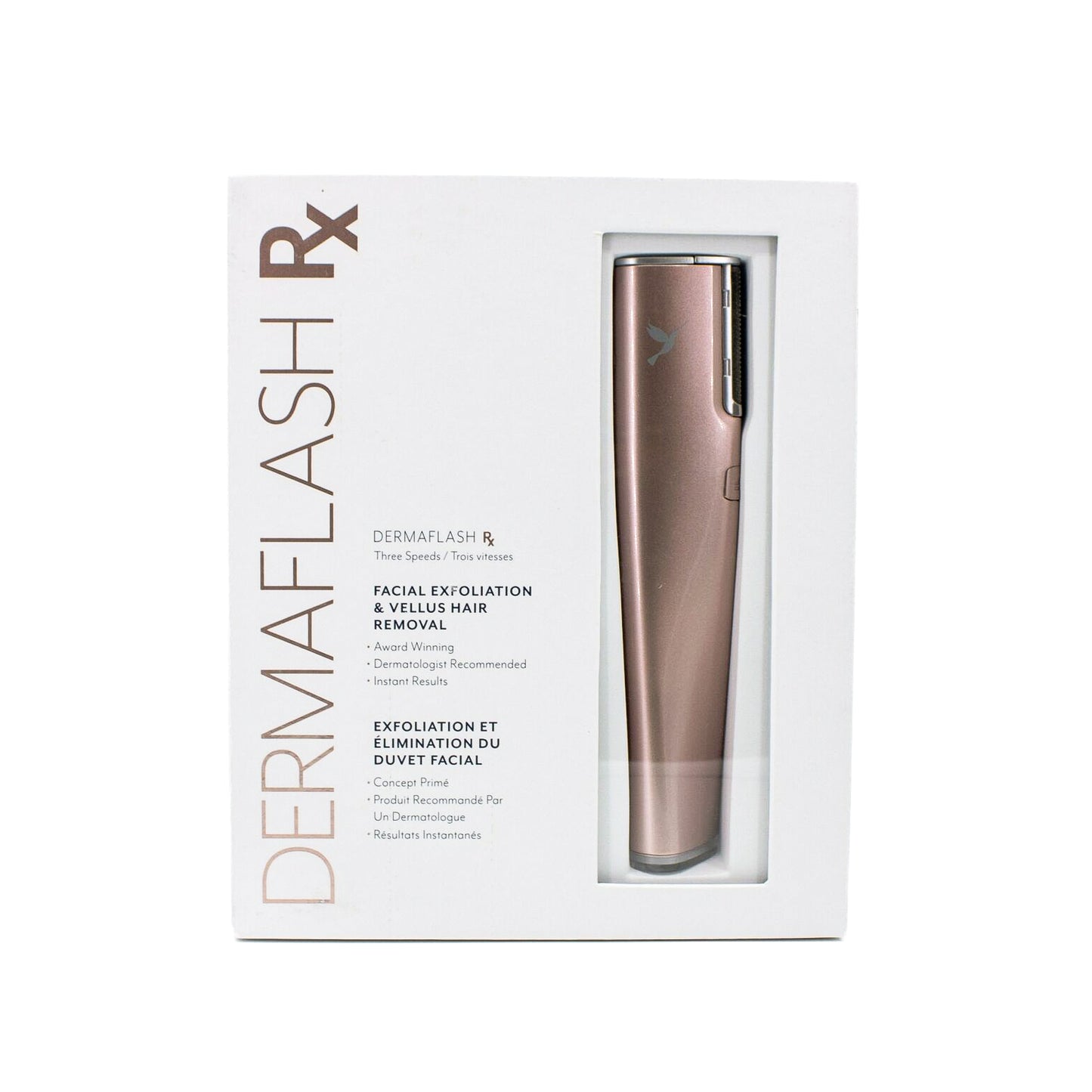 DERMAFLASH Rx Facial Exfoliation Device MODEL DD31 - Imperfect Box