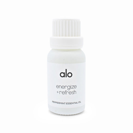 alo Energize + Refresh Peppermint Essential Oil 0.5oz - Small Amount Missing