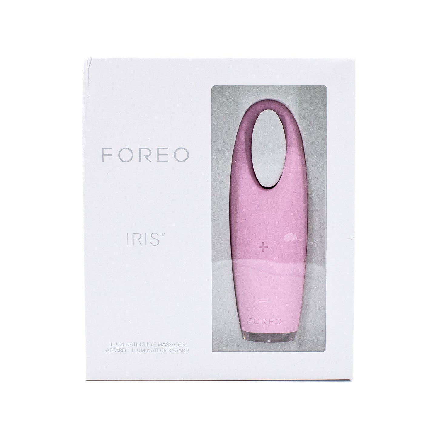 FOREO Iris Illuminating Eye Massager PETAL PINK - Imperfect Box