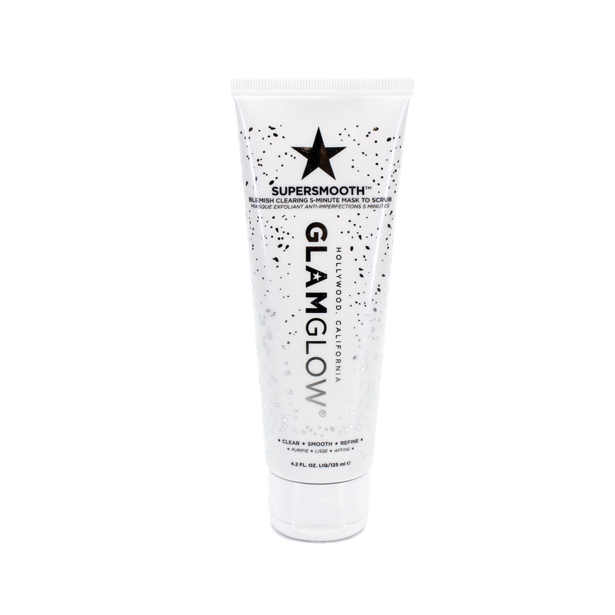 GLAMGLOW Supersmooth Blemish Clearing 5-Minute Mask to Scrub 4.2oz - New