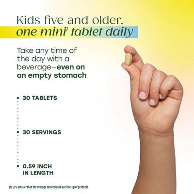 MegaFood Kids One Daily Mini Tablets 30ct - New