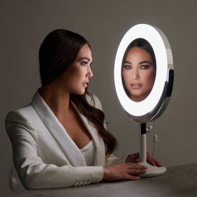 Ilios Lighting Beauty Ring Makeup Mirror - New