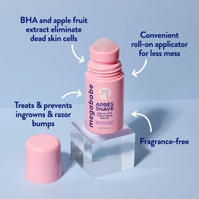 Megababe Apres Shave Hair Treatment Trial Size 1.7 fl oz - New