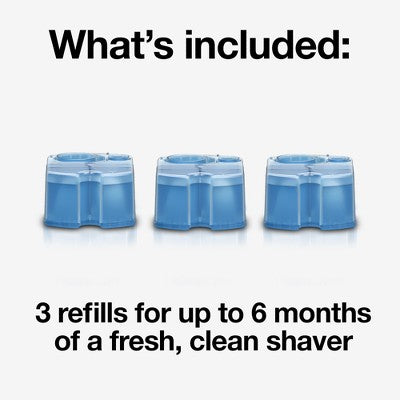 Braun Clean & Renew Refill Cartridges for Clean & Charge Systems CCR 3pk - Imperfect Box