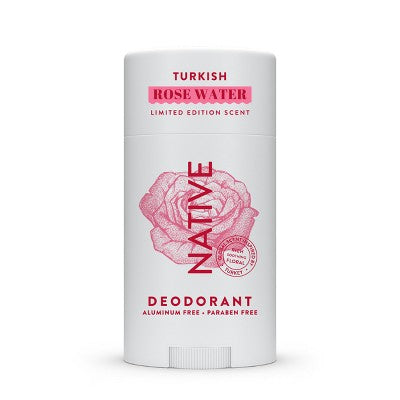 Native Limited Edition Global Flavors Deodorant Turkish Rose Water 2.65 fl oz - Imperfect Container