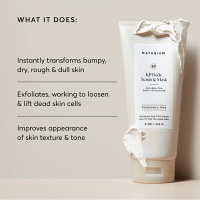 Naturium KP Body Scrub & Mask 8 oz - Imperfect Container