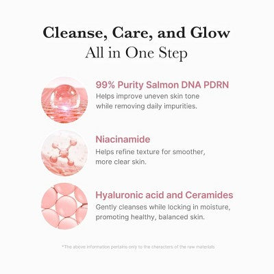medicube PDRN Pink Niacinamide Whip Cleanser Korean Skincare 4.23oz - Missing Box